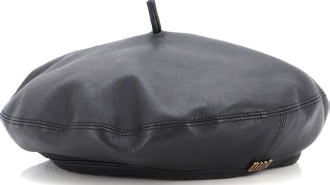 christian dior lpin eather beret